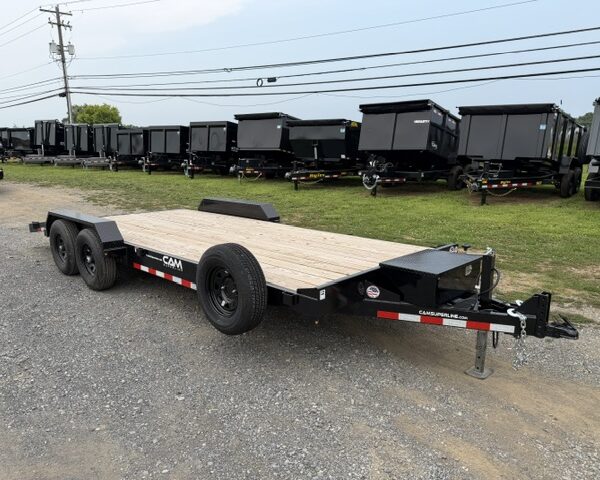 2026 CAM Superline 7 x 20 Open Car Hauler