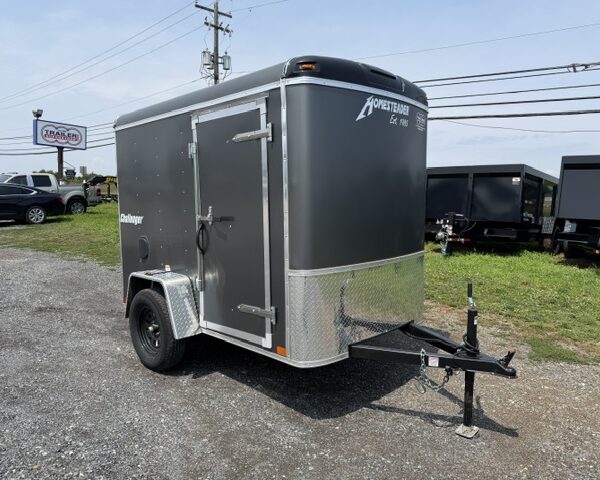 Demo! Homesteader 5 x 8 Enclosed Cargo Trailer - 6" Added Height