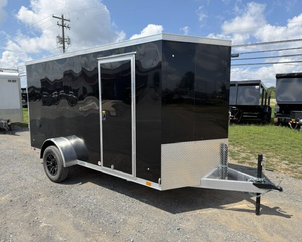 ATC 6 x 12 Aluminum Enclosed Cargo Trailer - Torsion Axle