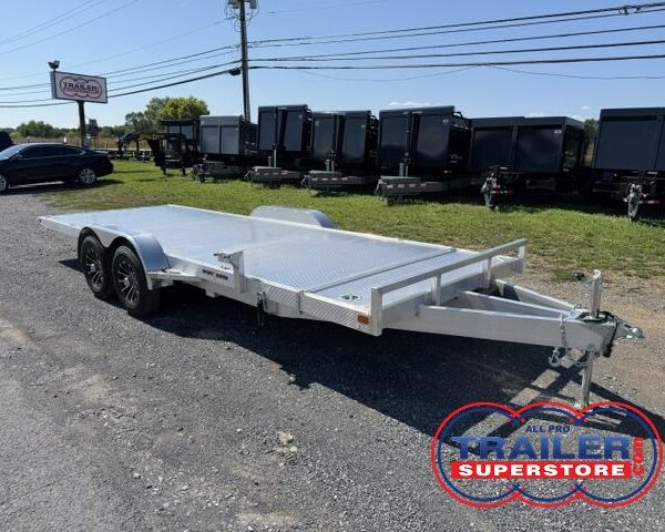 Sport Haven 7×20 Aluminum Open Car Hauler - Split Tilt