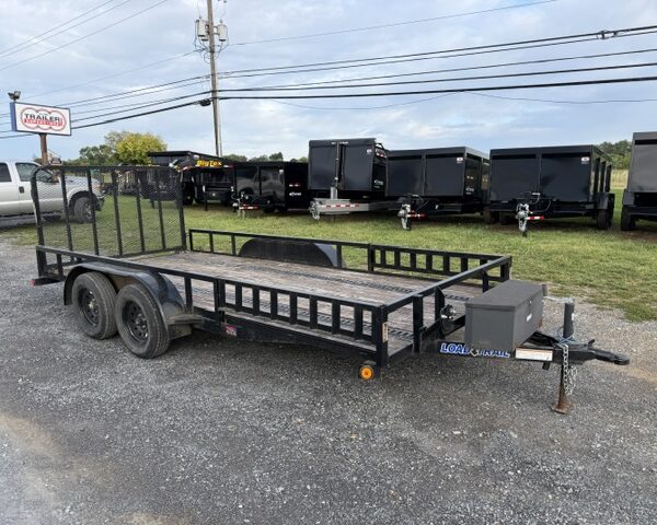 2022 Load Trail 7 x 16 Landscape Utility Trailer - Side ATV Ramps