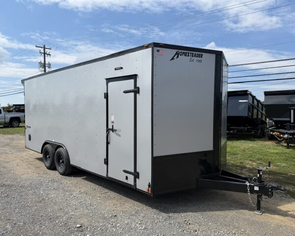 2026 Homesteader 8.5 x 20 Enclosed V-Nose Car Trailer