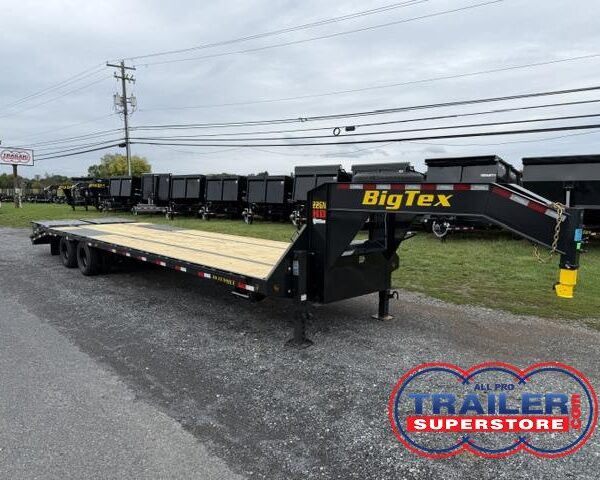 Big Tex 8.5 x 33 Gooseneck Deckover Equipment Trailer - Mega Ramps