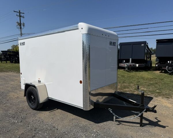 Car Mate 5 x 10 Enclosed Cargo Trailer- Barn Doors