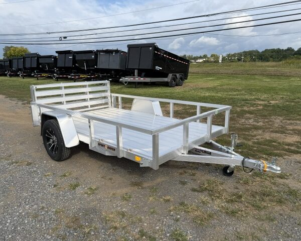 Sport Haven 6 × 10 Aluminum Utility Trailer - Aluminum Deck