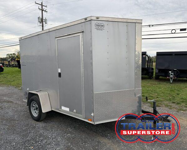 2019 Diamond Cargo 6x10 V-Nose Enclosed Cargo Trailer