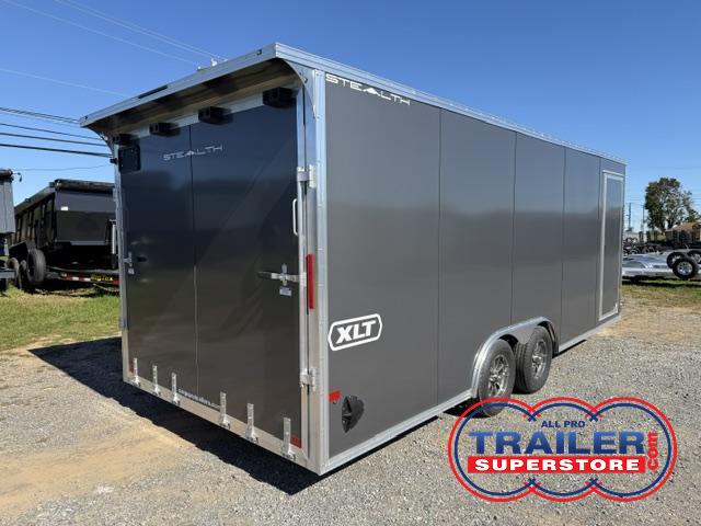 Cargo Pro 8.5 x 20 Aluminum V-Nose Enclosed XLT Car Trailer - Spoiler
