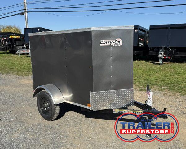 Ding & Dent Carry-On 4 x 6 Enclosed Cargo Trailer - Luggage Trailer